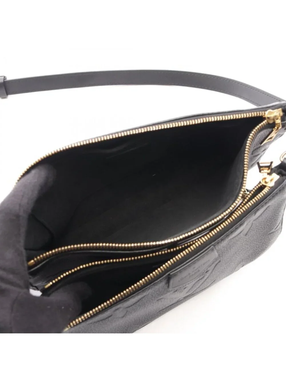 Louis Vuitton Shoulder Bag Multy Pochette Accessory Soir Noir Leather